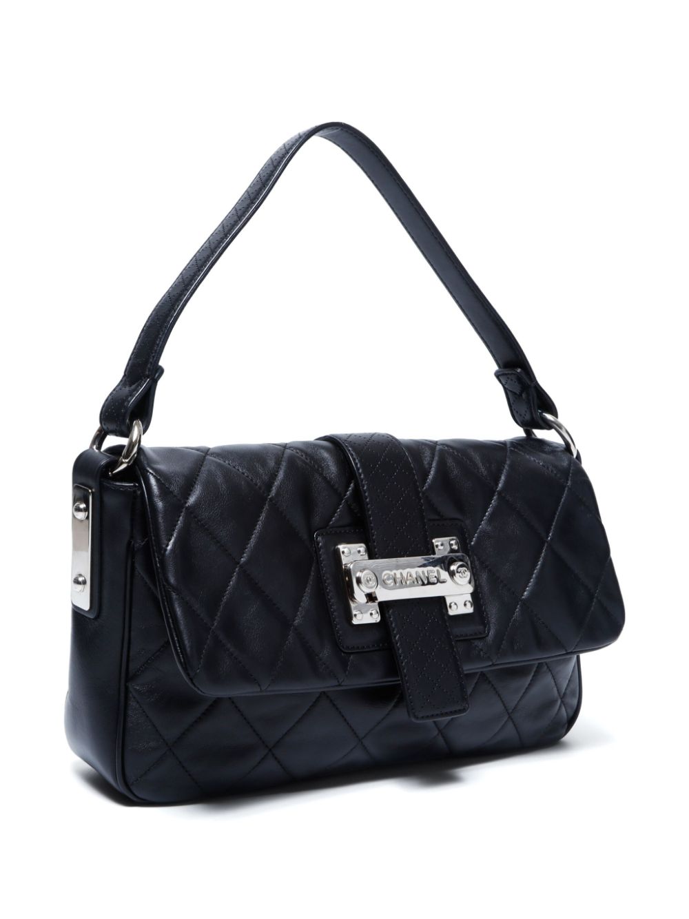 CHANEL 2008-2009 diamond-quilted shoulder bag Women