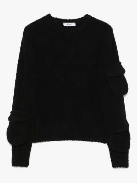 MSGM Kids bouclé sweater