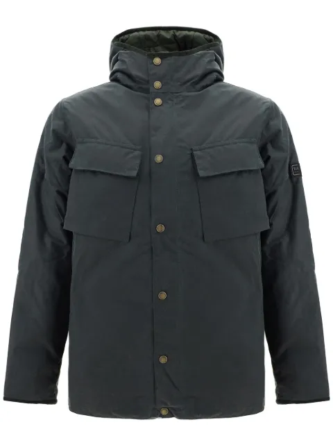 Barbour International logo-patch jacket