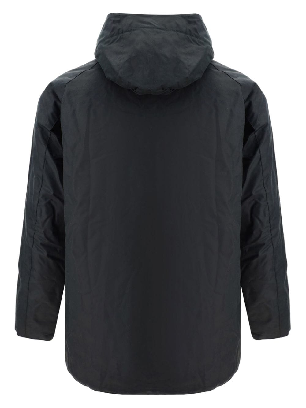 Shop Barbour Beaufort Hooded Jacket In Black