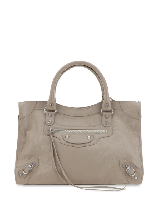 Balenciaga Medium Le City Tote Bag Neutrals FARFETCH AU