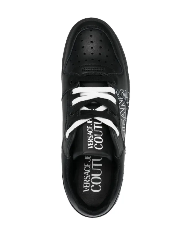 Versace Jeans Couture Logo Starlight Sneakers | Black | FARFETCH