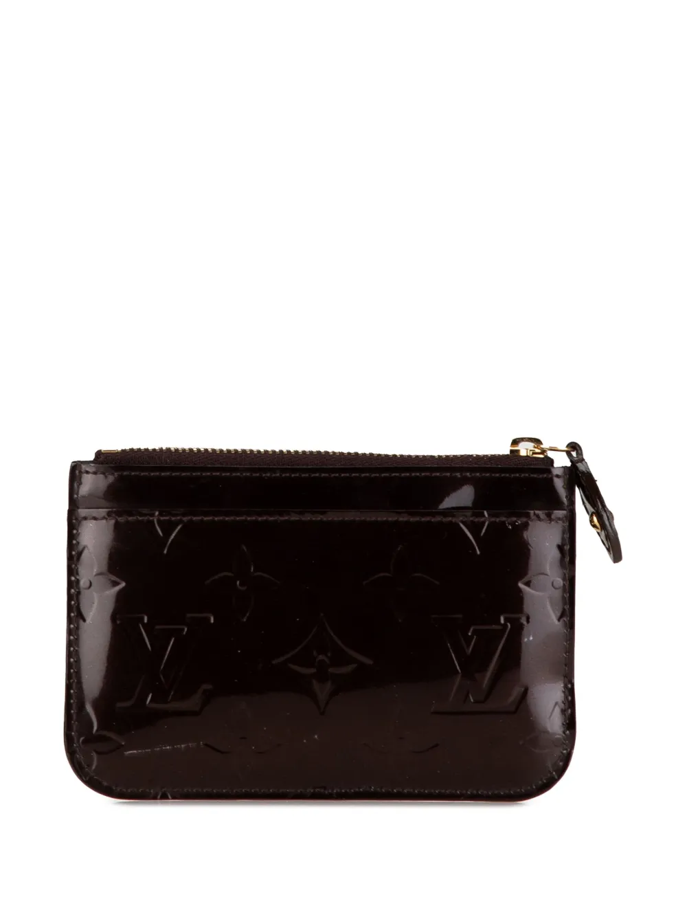 Louis Vuitton Pre-Owned 2011 Vernis Pochette Cles NM coin pouch - Bruin
