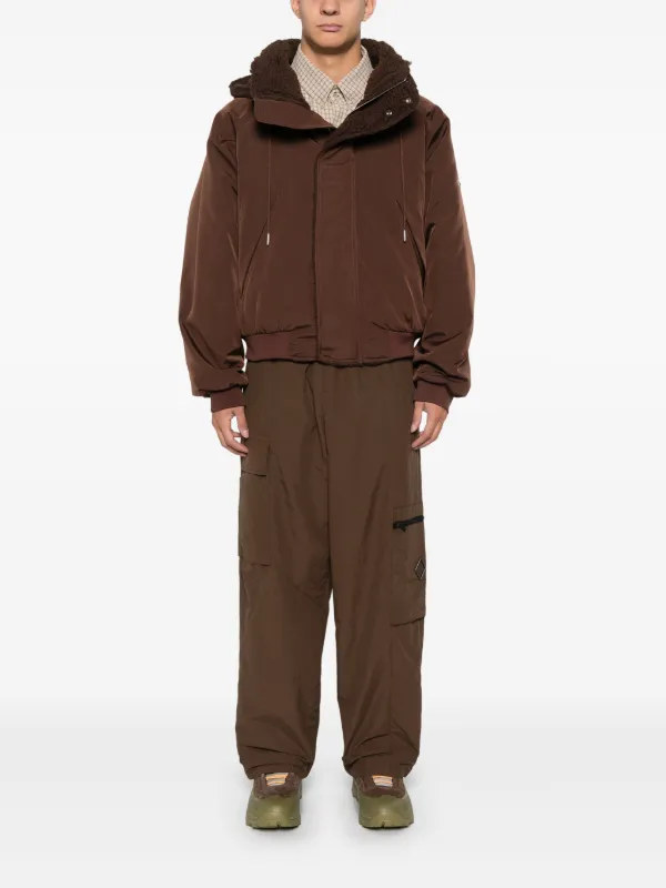 【関税込み】BLUEMARBLE ブラウン 刺繍 ニット フーディ BLUEMARBLE Cup Jacket | Brown | FARFETCH JO