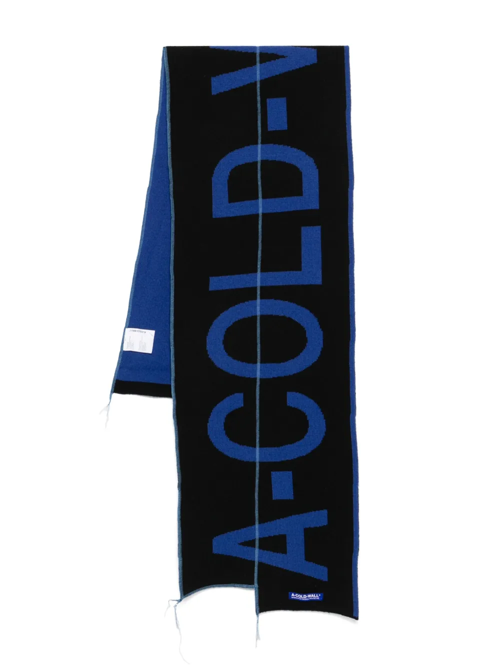 A-COLD-WALL* Fracture scarf - Blu