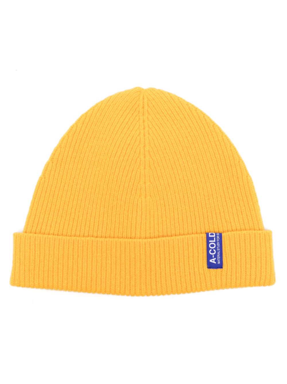 * logo-patch beanie