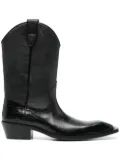 Martine Rose 50mm Cowboy boots - Black