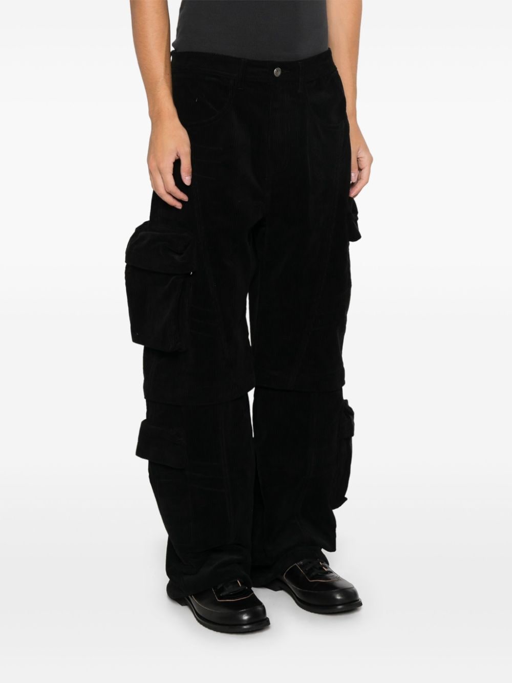 Shop Andersson Bell Milano Trousers In Schwarz