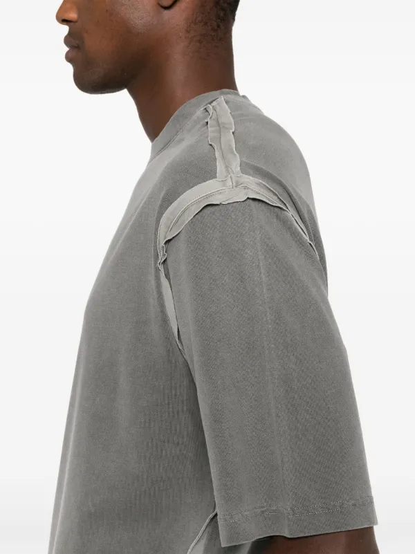 ★A-COLD-WALL★ Facade Short Sleeve T-Shirt Olive Gray ACWMT A-COLD-WALL* Facade T-shirt | Grey | FARFETCH