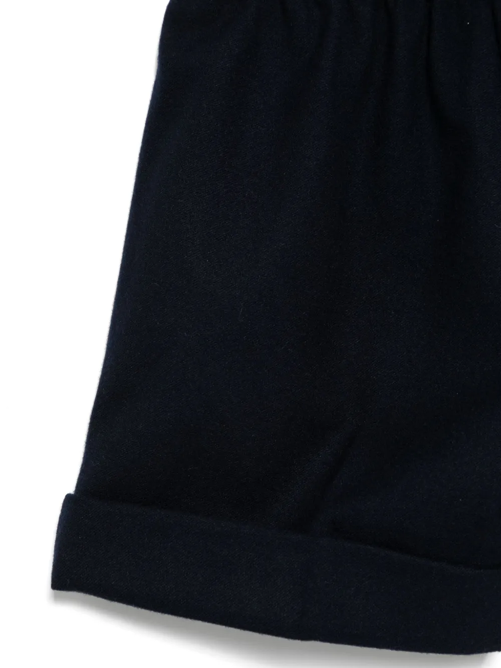 Il Gufo Geplooide shorts Blauw