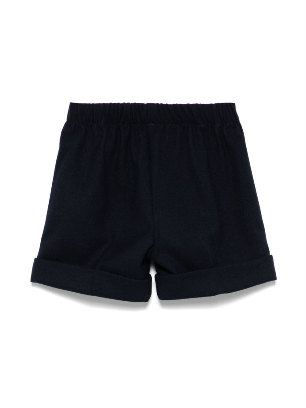 Il Gufo pleat-detail shorts - Blauw