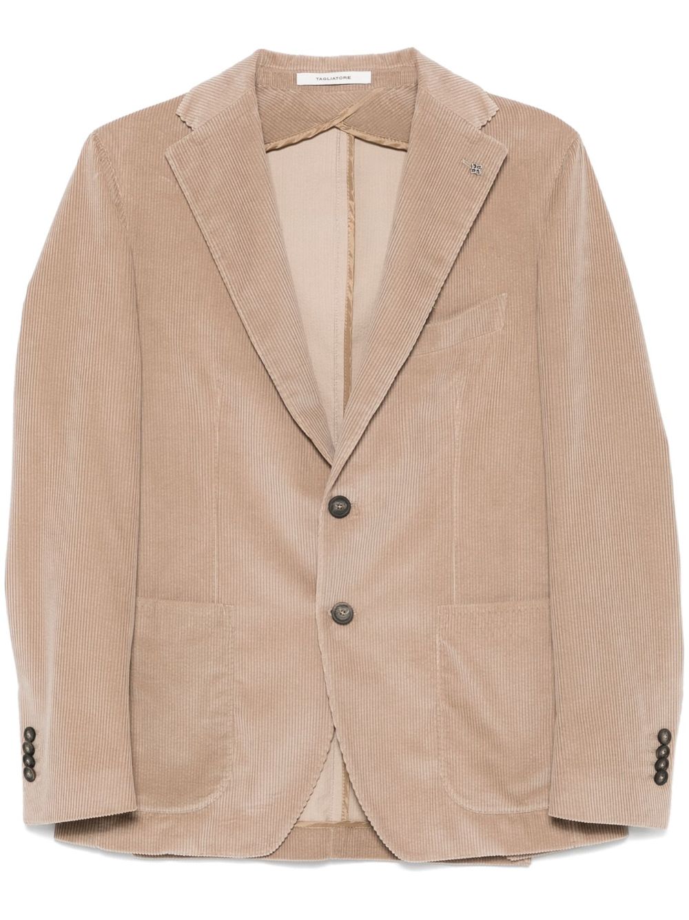 Tagliatore corduroy blazer - Neutrals