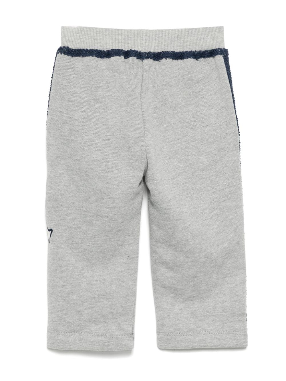 Emporio Armani Kids logo-patch track pants - Grijs