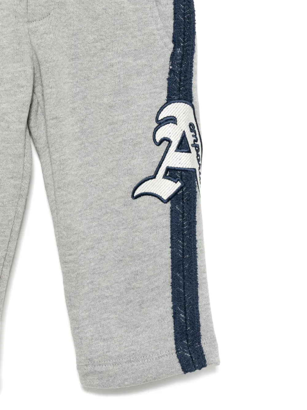 Emporio Armani Kids Trainingsbroek met logopatch Grijs