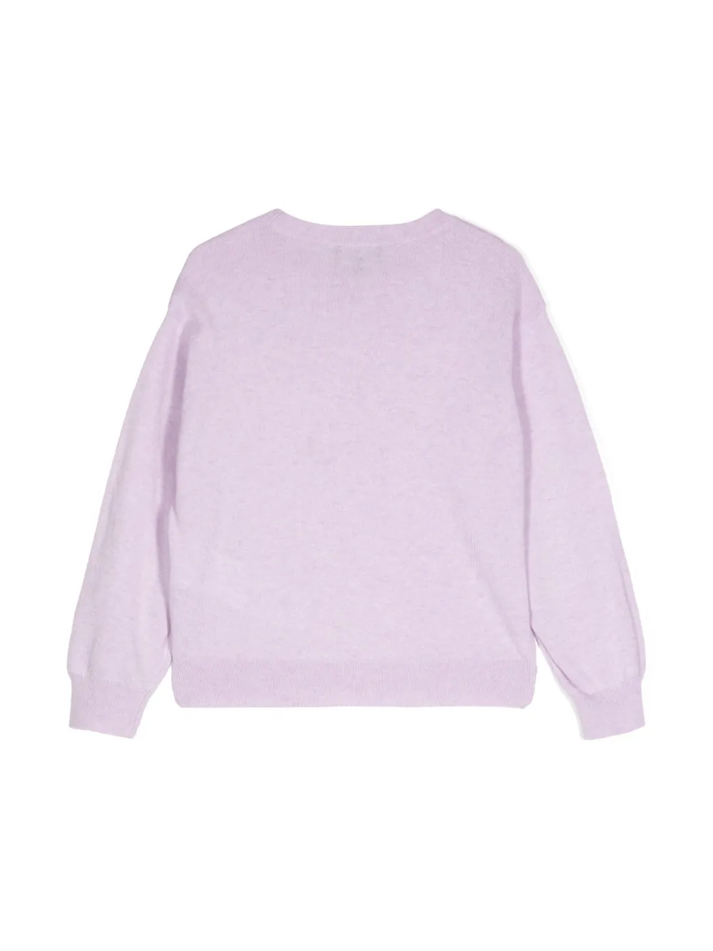 Emporio Armani Kids Trui met logo Paars