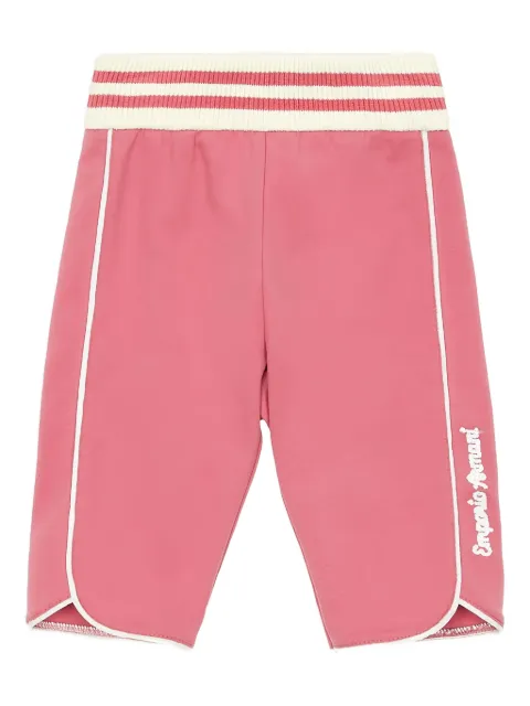Emporio Armani Kids بنطال رياضي بخصر مطاطي