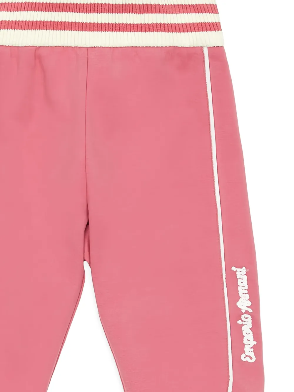 Emporio Armani Kids elastic-waistband trousers | Leggings | Image 2