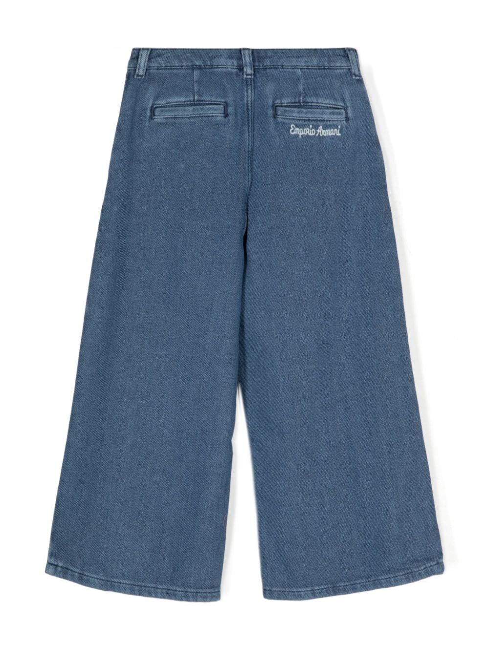 Emporio Armani Kids five-pocket jeans - Blauw