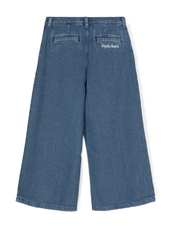 Emporio Armani Kids five pocket Jeans Blue FARFETCH BH