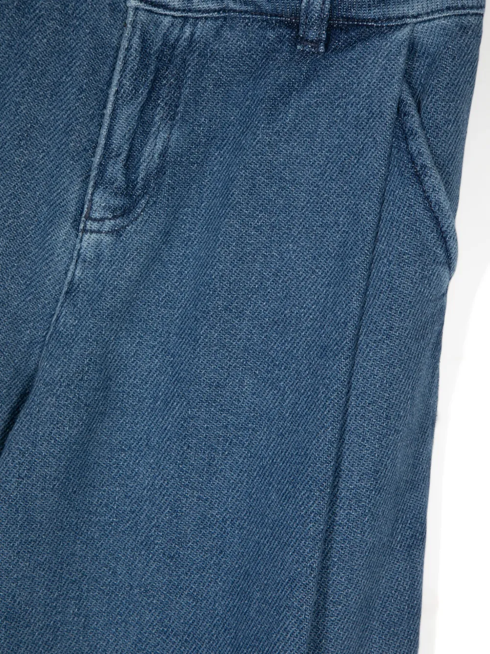 Emporio Armani Kids Jeans met 5 zakken Blauw