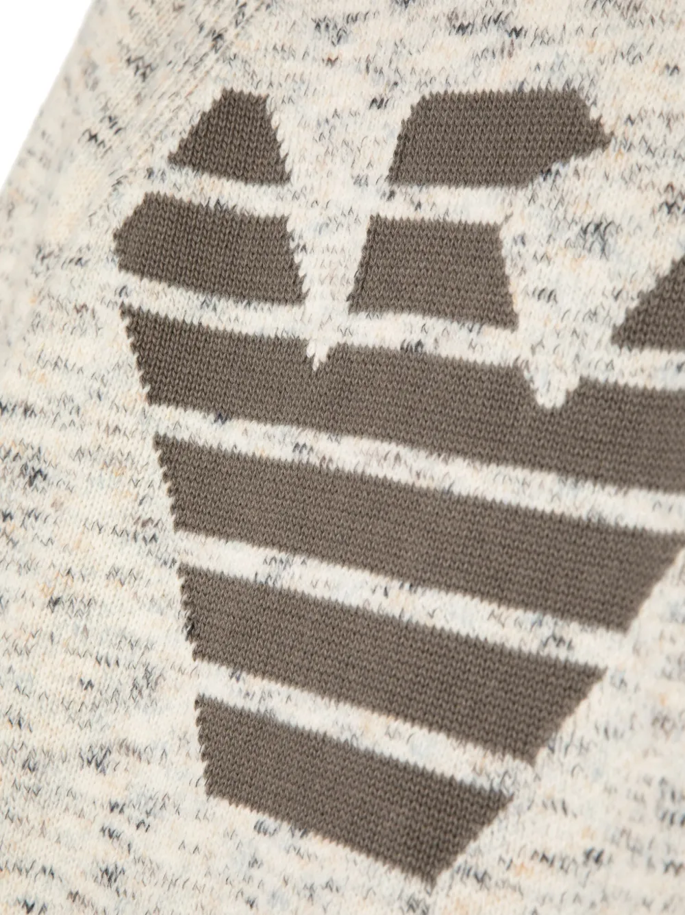 Emporio Armani Kids Trui met logo Beige