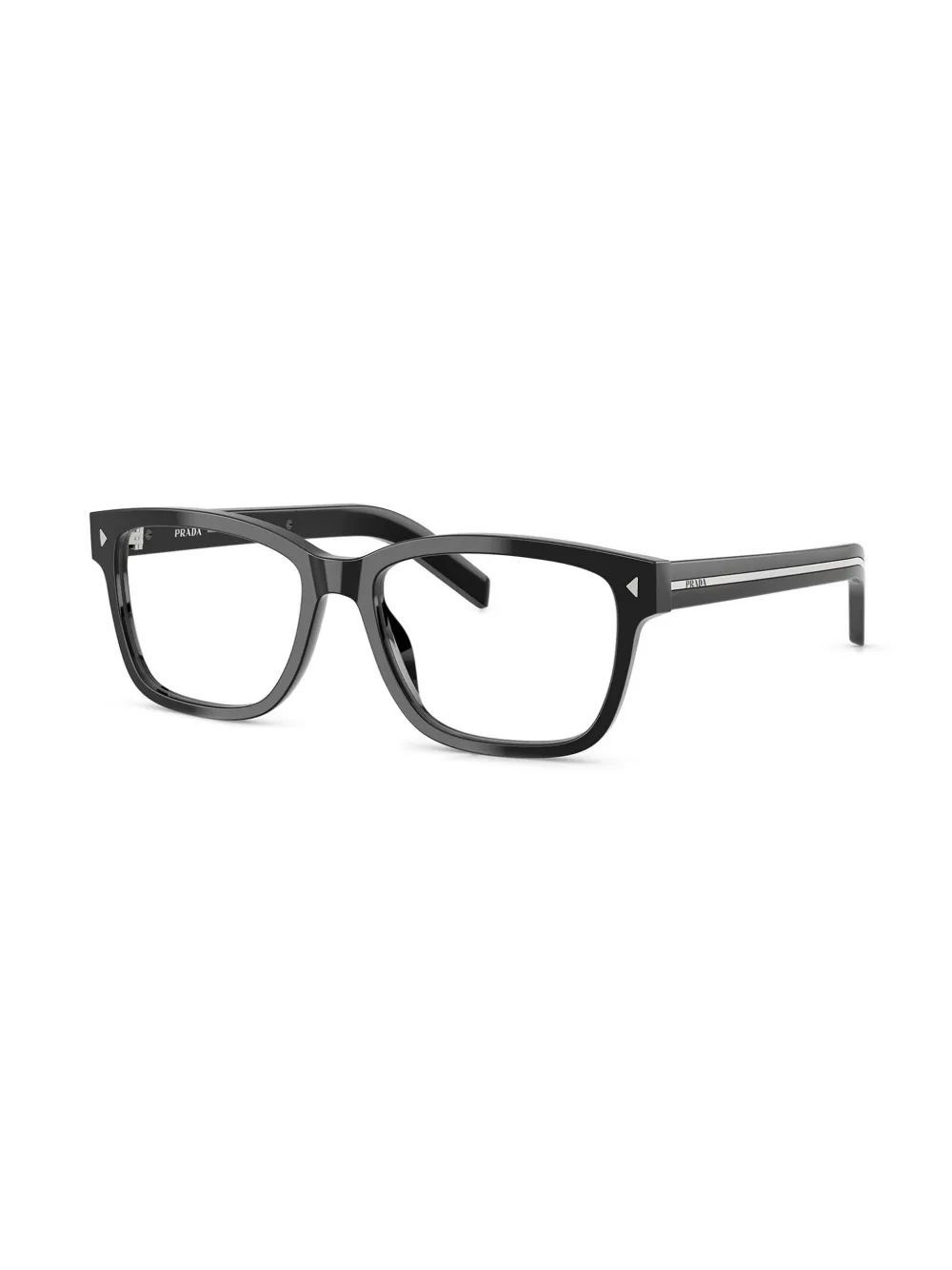 Prada Eyewear Bril met vierkant montuur - Zwart