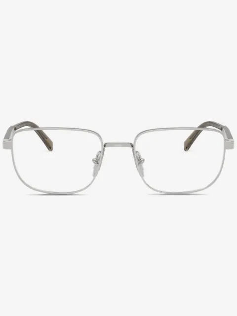 Prada Eyewear rectangle frame glasses
