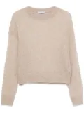 Brunello Cucinelli metallic-thread sweater - Neutrals