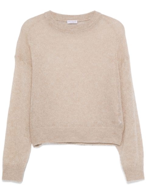 Brunello Cucinelli metallic-thread sweater Women