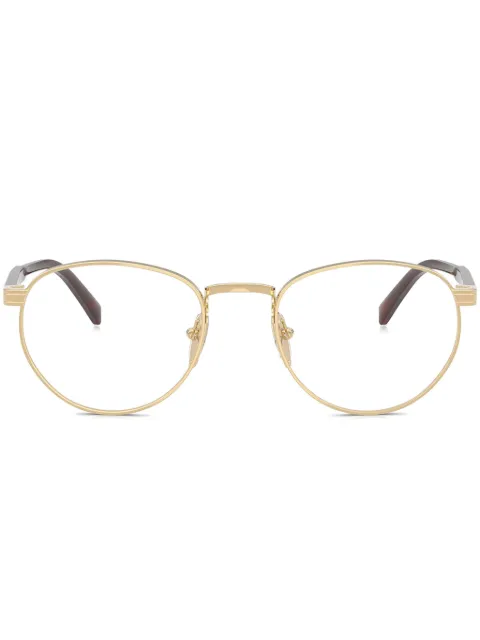 Prada Eyewear round frame glasses 