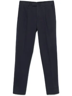 Jil Sander テーパード イージーパンツ | ブルー | FARFETCH JP