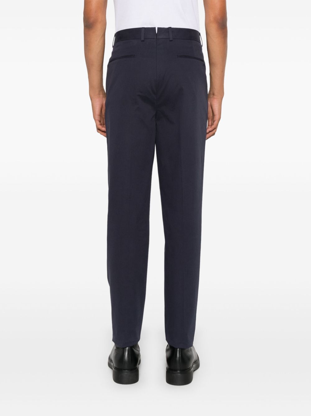 Zegna Slim-fit chino Blauw