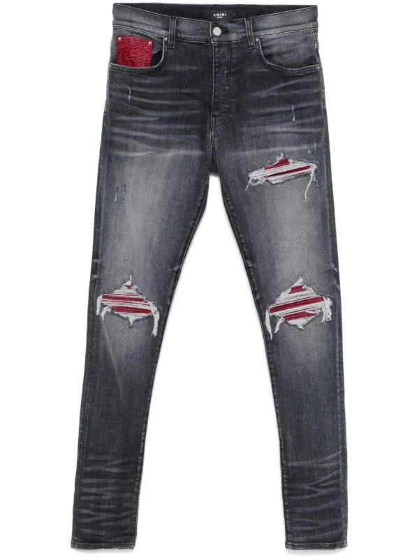 AMIRI MX1 Jeans | Grey | FARFETCH IN