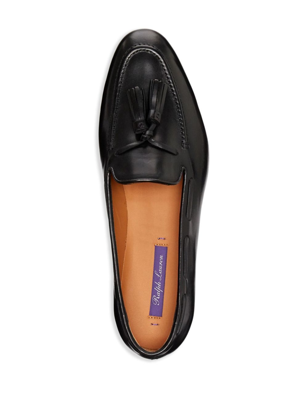 Ralph Lauren Collection Klassieke loafers met kwastje Zwart