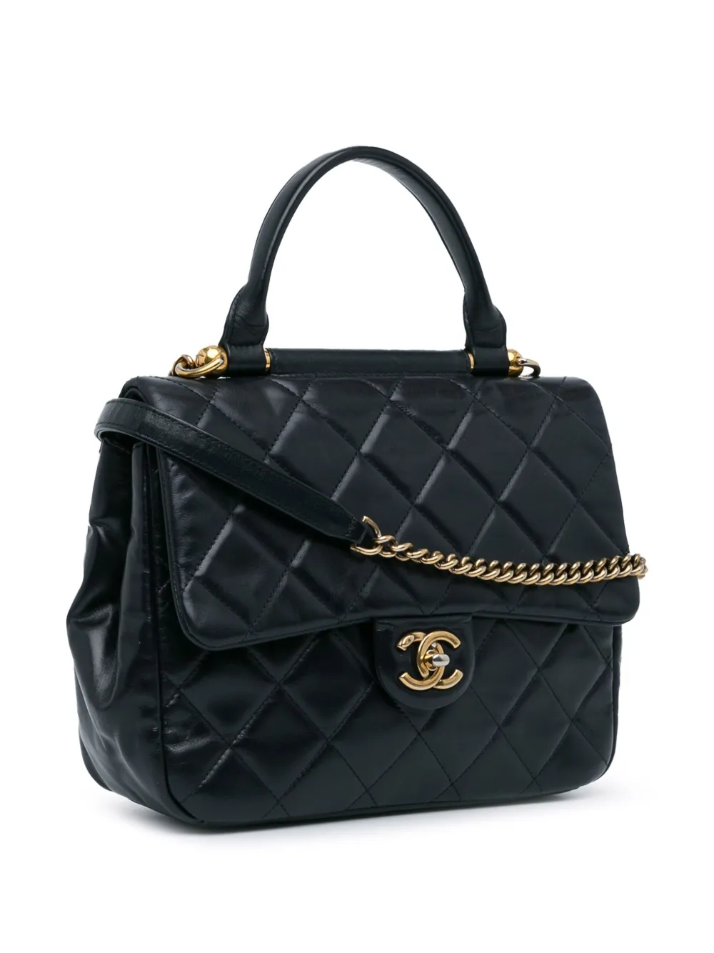 Chanel gold bar bag discount