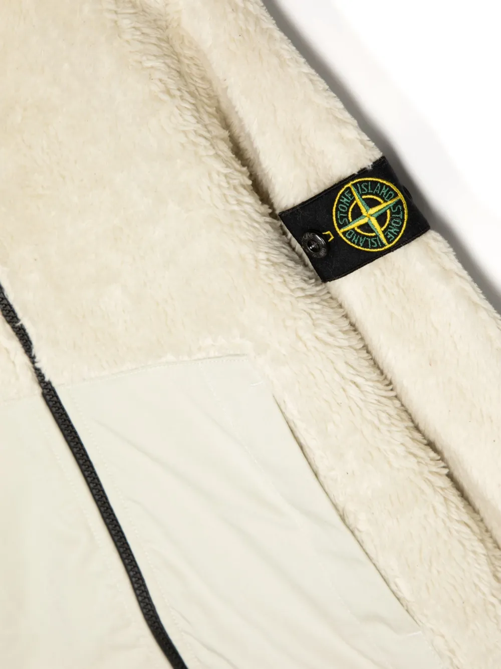 Stone Island Junior Jack met Compass-logopatch Beige