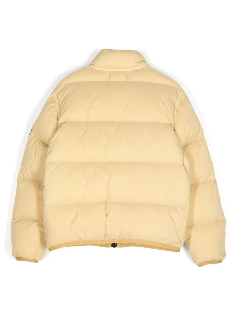 Stone Island Junior Donsjack met Compass-logopatch Geel