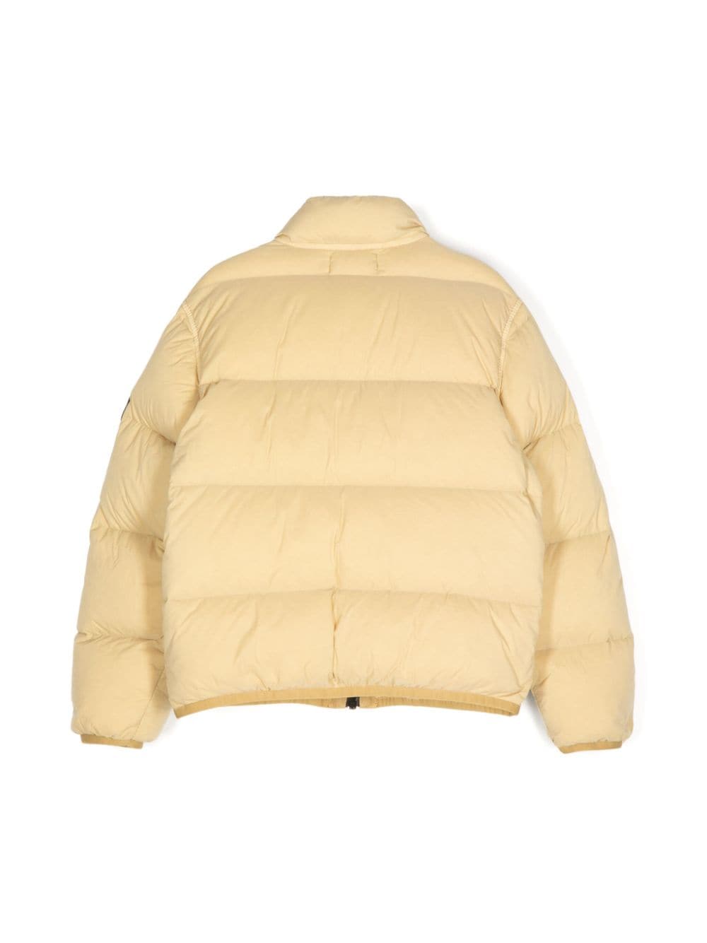 Stone Island Junior Compass-badge down jacket - YELLOW