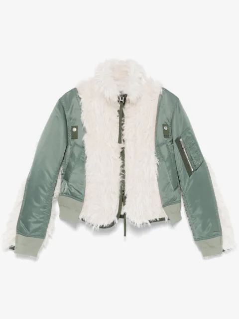 sacai Jacke mit Einsätzen