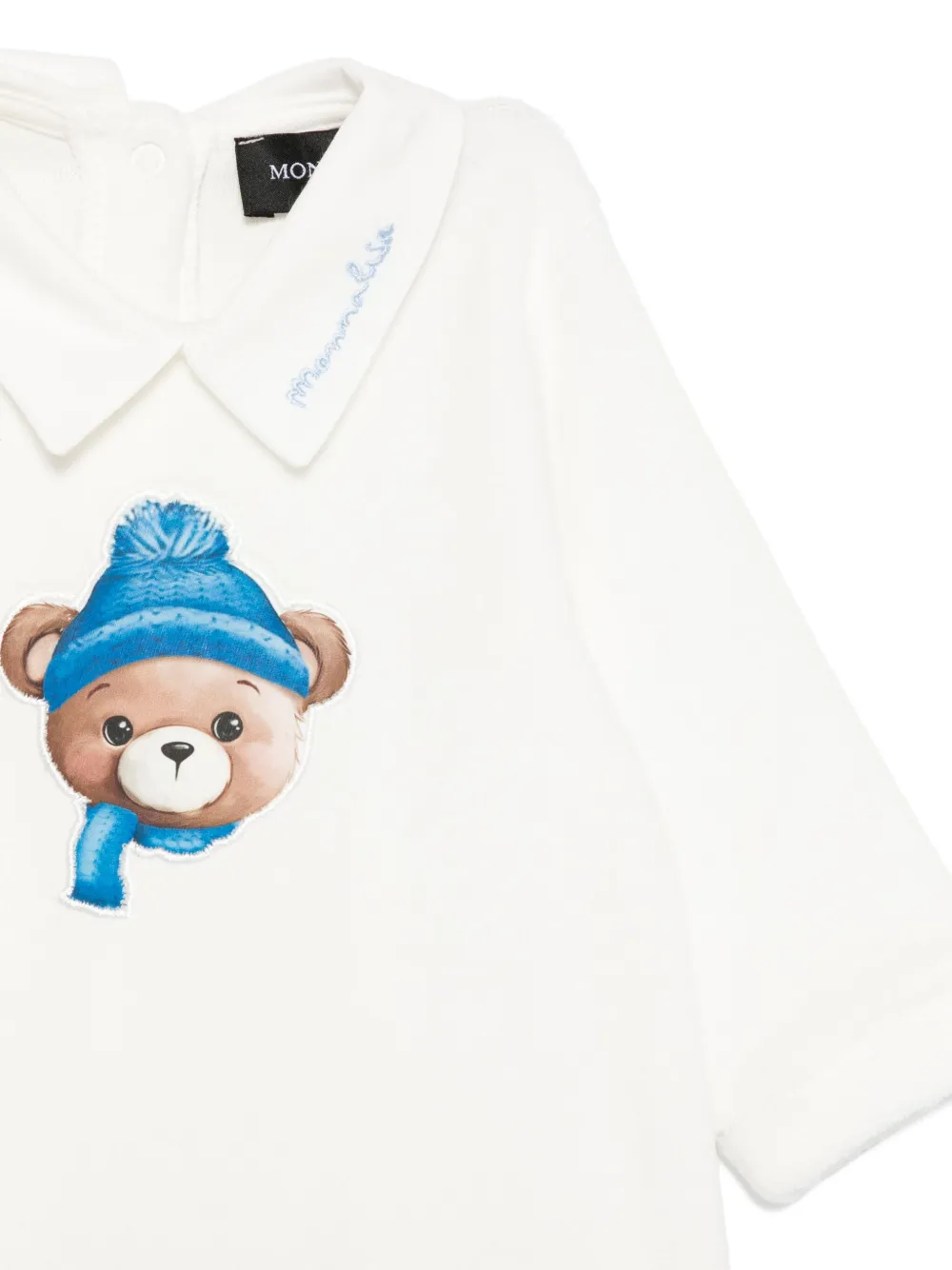 Monnalisa Pyjama met teddybeerpatch Beige