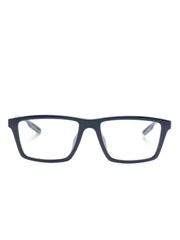 Emporio Armani EA4189U Rectangle-frame Glasses in Blue