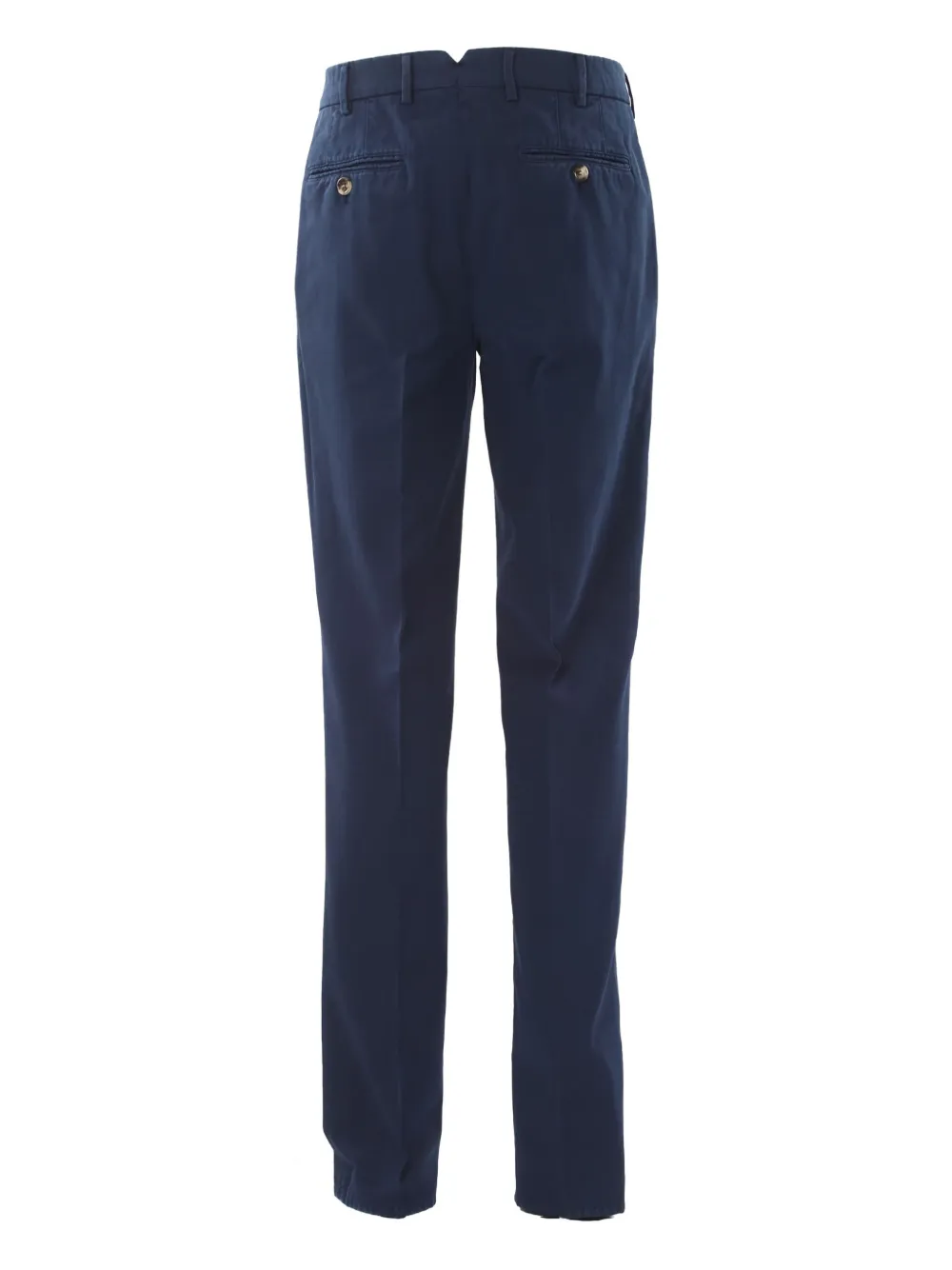 Brunello Cucinelli Katoenen broek met knopen - Blauw