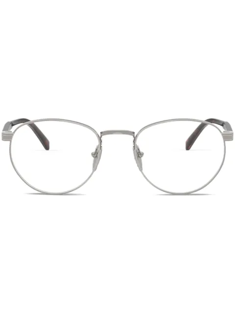 Prada Eyewear round frame glasses 