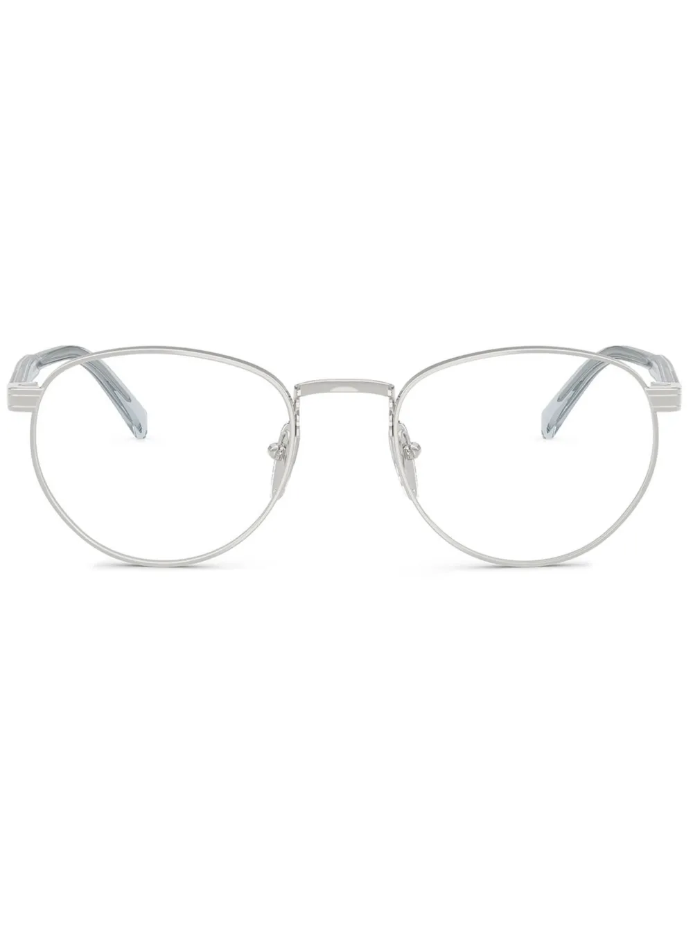 Prada Eyewear round-frame glasses | Silver | Image 1