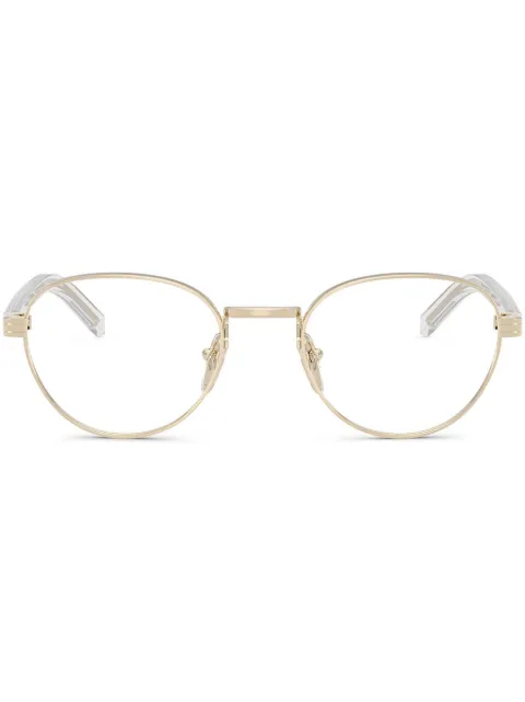 Prada Eyewear round frame glasses 