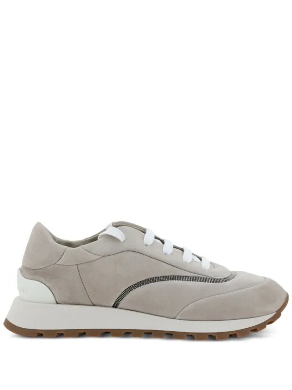 Brunello Cucinelli モニーレチェーン スニーカー | グレー | FARFETCH JP