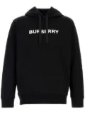Burberry logo-print hoodie - Black