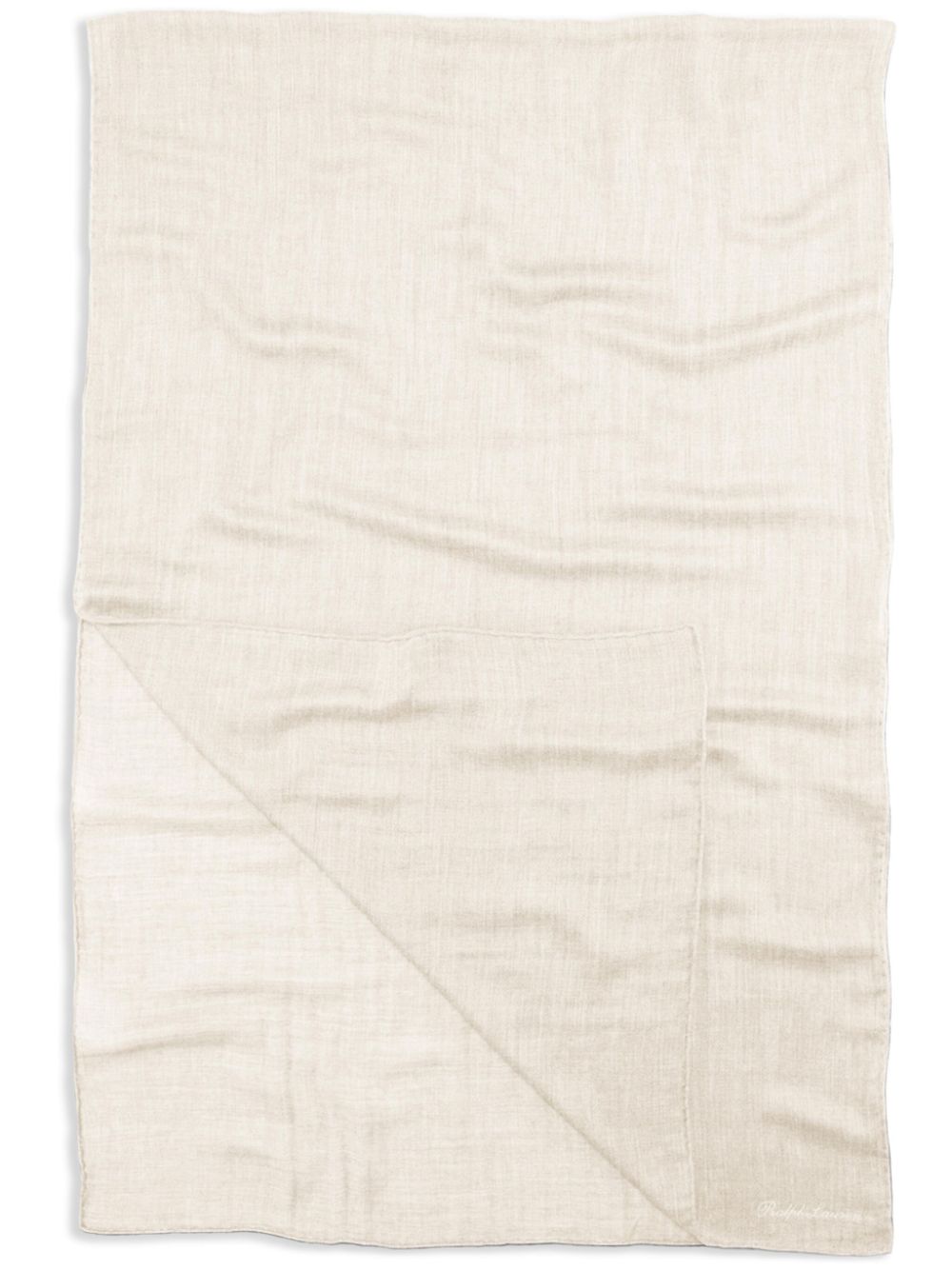 Ralph Lauren Cashmere Scarf In Neutrals