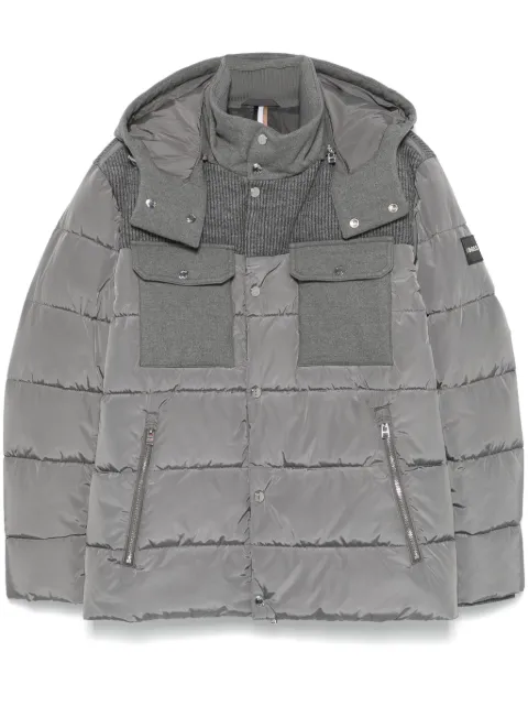 BOSS water-repellent puffer jacket