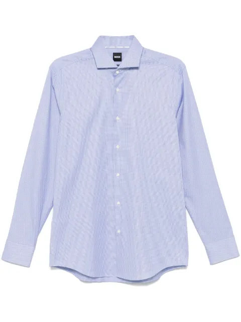 BOSS mini-check shirt